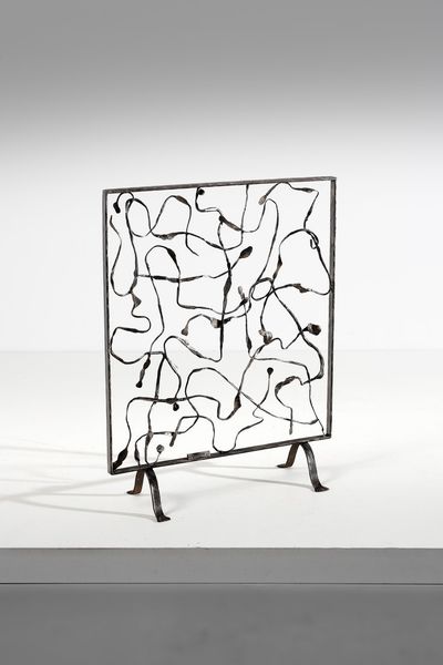 MARSURA SALVINO (n. 1938) : Parascintille da camino  - Asta Asta 378 | DESIGN E ARTI DECORATIVE DEL NOVECENTO - DESIGN Online - Associazione Nazionale - Case d'Asta italiane