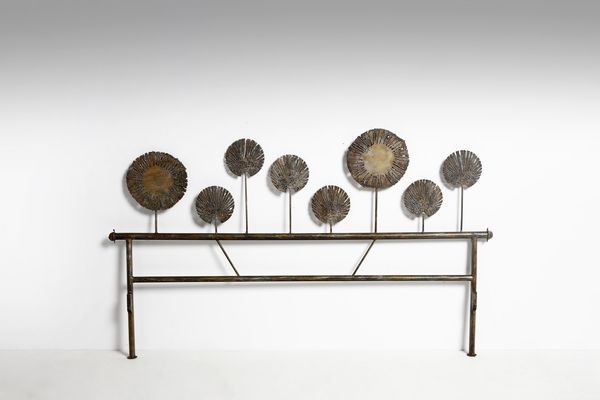 MARSURA SALVINO (n. 1938) : Testiera del letto  - Asta Asta 378 | DESIGN E ARTI DECORATIVE DEL NOVECENTO - DESIGN Online - Associazione Nazionale - Case d'Asta italiane