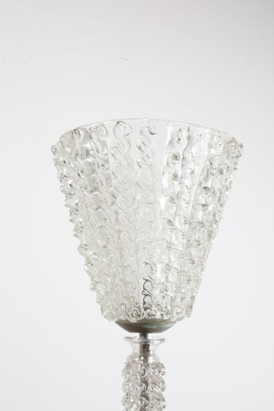 BAROVIER ERCOLE (1889 - 1974) : Lampada da terra  - Asta Asta 378 | DESIGN E ARTI DECORATIVE DEL NOVECENTO - DESIGN Online - Associazione Nazionale - Case d'Asta italiane