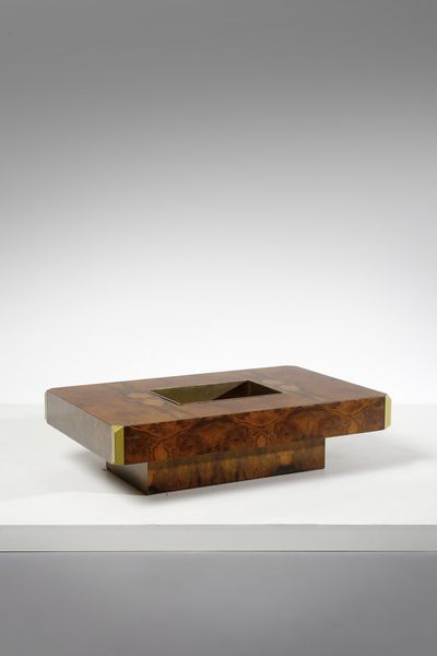 RIZZO WILLY (1928 - 2013) : Tavolino da salotto  - Asta Asta 378 | DESIGN E ARTI DECORATIVE DEL NOVECENTO - DESIGN Online - Associazione Nazionale - Case d'Asta italiane