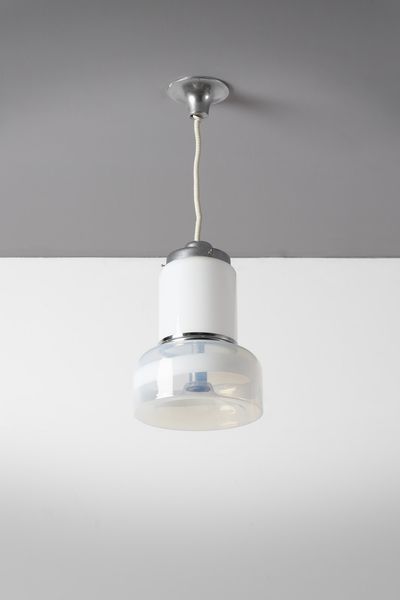 AV MAZZEGA : Lampada a sospensione  - Asta Asta 378 | DESIGN E ARTI DECORATIVE DEL NOVECENTO - DESIGN Online - Associazione Nazionale - Case d'Asta italiane