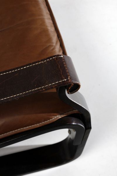 FRIBYTER AKE (1922 - 1998) : Poltrona lounge per Nelo H  - Asta Asta 378 | DESIGN E ARTI DECORATIVE DEL NOVECENTO - DESIGN Online - Associazione Nazionale - Case d'Asta italiane