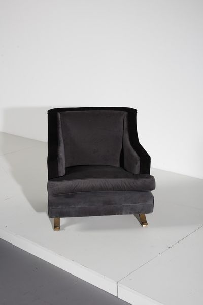 MANIFATTURA ITALIANA : Coppia di poltrone  - Asta Asta 378 | DESIGN E ARTI DECORATIVE DEL NOVECENTO - DESIGN Online - Associazione Nazionale - Case d'Asta italiane