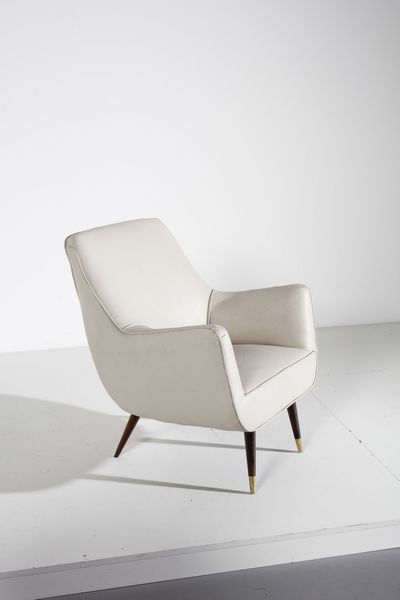 MANIFATTURA ITALIANA : Coppia di poltrone  - Asta Asta 378 | DESIGN E ARTI DECORATIVE DEL NOVECENTO - DESIGN Online - Associazione Nazionale - Case d'Asta italiane