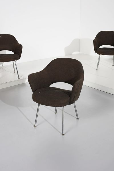 SAARINEN EERO (1910 - 1961) : Dieci poltroncine Executive per Knoll  - Asta Asta 378 | DESIGN E ARTI DECORATIVE DEL NOVECENTO - DESIGN Online - Associazione Nazionale - Case d'Asta italiane