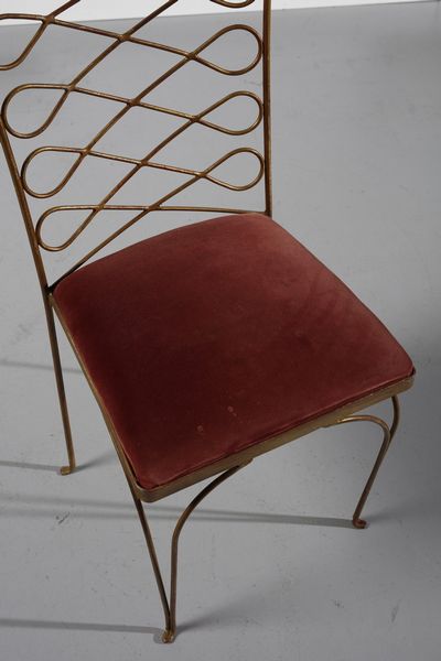 MANIFATTURA ITALIANA : Cinque sedie  - Asta Asta 378 | DESIGN E ARTI DECORATIVE DEL NOVECENTO - DESIGN Online - Associazione Nazionale - Case d'Asta italiane