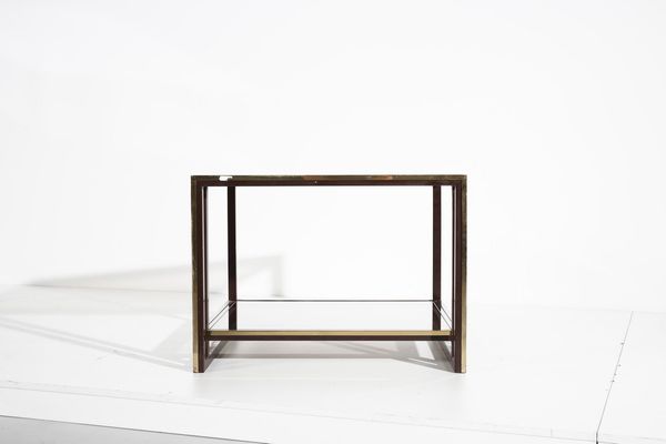 MANIFATTURA ITALIANA : Coppia di tavolini  - Asta Asta 378 | DESIGN E ARTI DECORATIVE DEL NOVECENTO - DESIGN Online - Associazione Nazionale - Case d'Asta italiane