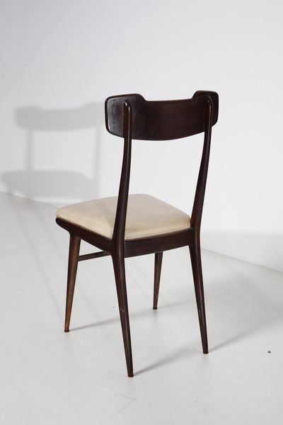 MANIFATTURA ITALIANA : Sei sedie  - Asta Asta 378 | DESIGN E ARTI DECORATIVE DEL NOVECENTO - DESIGN Online - Associazione Nazionale - Case d'Asta italiane