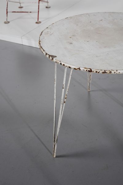 MANIFATTURA ITALIANA : Tavolo e quattro sedie  - Asta Asta 378 | DESIGN E ARTI DECORATIVE DEL NOVECENTO - DESIGN Online - Associazione Nazionale - Case d'Asta italiane