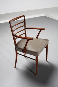BUFFA PAOLO (1903 - 1970) : attribuito. Divano e tre poltroncine  - Asta Asta 378 | DESIGN E ARTI DECORATIVE DEL NOVECENTO - DESIGN Online - Associazione Nazionale - Case d'Asta italiane