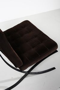 MIES VAN DER ROHE LUDWIG (1886 - 1969) : Poltrona Barcelona per Knoll  - Asta Asta 378 | DESIGN E ARTI DECORATIVE DEL NOVECENTO - DESIGN Online - Associazione Nazionale - Case d'Asta italiane