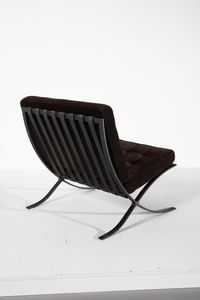 MIES VAN DER ROHE LUDWIG (1886 - 1969) : Poltrona Barcelona per Knoll  - Asta Asta 378 | DESIGN E ARTI DECORATIVE DEL NOVECENTO - DESIGN Online - Associazione Nazionale - Case d'Asta italiane