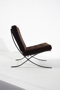 MIES VAN DER ROHE LUDWIG (1886 - 1969) : Poltrona Barcelona per Knoll  - Asta Asta 378 | DESIGN E ARTI DECORATIVE DEL NOVECENTO - DESIGN Online - Associazione Nazionale - Case d'Asta italiane