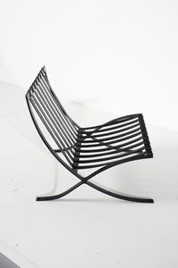 MIES VAN DER ROHE LUDWIG (1886 - 1969) : Poltrona Barcelona per Knoll  - Asta Asta 378 | DESIGN E ARTI DECORATIVE DEL NOVECENTO - DESIGN Online - Associazione Nazionale - Case d'Asta italiane