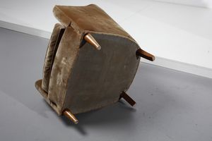 PONTI GIO (1891 - 1979) : attribuito. Coppia di poltrone  - Asta Asta 378 | DESIGN E ARTI DECORATIVE DEL NOVECENTO - DESIGN Online - Associazione Nazionale - Case d'Asta italiane