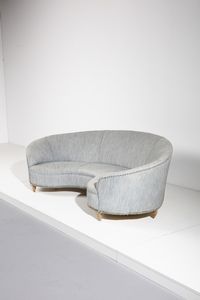 MUNARI FEDERICO : Divano curvo  - Asta Asta 378 | DESIGN E ARTI DECORATIVE DEL NOVECENTO - DESIGN Online - Associazione Nazionale - Case d'Asta italiane