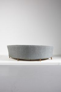 MUNARI FEDERICO : Divano curvo  - Asta Asta 378 | DESIGN E ARTI DECORATIVE DEL NOVECENTO - DESIGN Online - Associazione Nazionale - Case d'Asta italiane