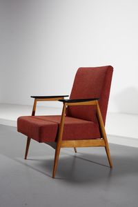 MANIFATTURA ITALIANA : Coppia di poltrone  - Asta Asta 378 | DESIGN E ARTI DECORATIVE DEL NOVECENTO - DESIGN Online - Associazione Nazionale - Case d'Asta italiane