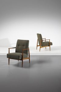 MANIFATTURA ITALIANA - Coppia di poltrone