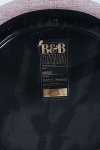 TAKAHAMA KAZUHIDE (n. 1930) : Sei sedie Miabi per B&B  - Asta Asta 378 | DESIGN E ARTI DECORATIVE DEL NOVECENTO - DESIGN Online - Associazione Nazionale - Case d'Asta italiane