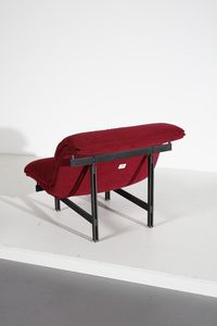 OFFREDI GIOVANNI (n. 1927) : Coppia di poltrone Wave con poggiapiedi per Saporiti  - Asta Asta 378 | DESIGN E ARTI DECORATIVE DEL NOVECENTO - DESIGN Online - Associazione Nazionale - Case d'Asta italiane