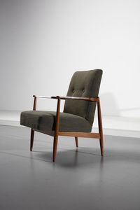 MANIFATTURA ITALIANA : Coppia di poltrone  - Asta Asta 378 | DESIGN E ARTI DECORATIVE DEL NOVECENTO - DESIGN Online - Associazione Nazionale - Case d'Asta italiane