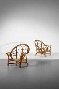 MANIFATTURA ITALIANA - Coppia di poltrone