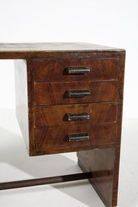PONTI GIO (1891 - 1979) : attribuito. Piccola scrivania  - Asta Asta 378 | DESIGN E ARTI DECORATIVE DEL NOVECENTO - DESIGN Online - Associazione Nazionale - Case d'Asta italiane
