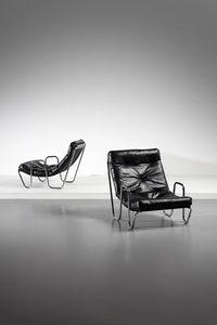 MANIFATTURA ITALIANA - Coppia di poltrone