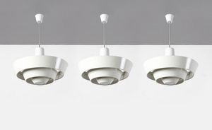 TORLASCO OSCAR (1934 - 2004) - attribuito. Tre lampade a sospensione