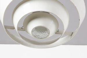 TORLASCO OSCAR (1934 - 2004) : attribuito. Tre lampade a sospensione  - Asta Asta 378 | DESIGN E ARTI DECORATIVE DEL NOVECENTO - DESIGN Online - Associazione Nazionale - Case d'Asta italiane