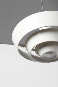 TORLASCO OSCAR (1934 - 2004) : attribuito. Tre lampade a sospensione  - Asta Asta 378 | DESIGN E ARTI DECORATIVE DEL NOVECENTO - DESIGN Online - Associazione Nazionale - Case d'Asta italiane