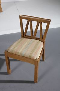 MANIFATTURA TEDESCA : Daybed con sedia  - Asta Asta 378 | DESIGN E ARTI DECORATIVE DEL NOVECENTO - DESIGN Online - Associazione Nazionale - Case d'Asta italiane