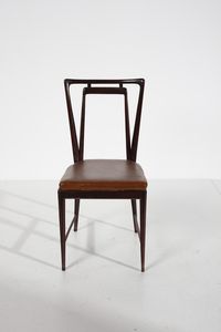 CAVATORTA SILVIO : Sei sedie  - Asta Asta 378 | DESIGN E ARTI DECORATIVE DEL NOVECENTO - DESIGN Online - Associazione Nazionale - Case d'Asta italiane