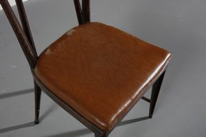 CAVATORTA SILVIO : Sei sedie  - Asta Asta 378 | DESIGN E ARTI DECORATIVE DEL NOVECENTO - DESIGN Online - Associazione Nazionale - Case d'Asta italiane