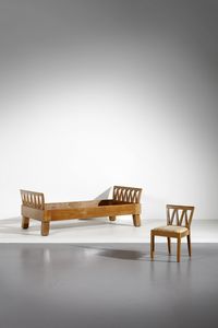 CARA' UGO (1908 - 2004) - Daybed con sedia
