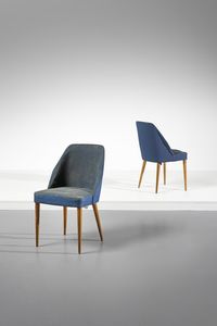 PAGANO CARLO - Coppia di sedie Campanula per Cassina