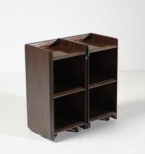 SCARPA AFRA (1937 -2011) & TOBIA (n. 1935) : Comodino Artona per Maxalto  - Asta Asta 378 | DESIGN E ARTI DECORATIVE DEL NOVECENTO - DESIGN Online - Associazione Nazionale - Case d'Asta italiane