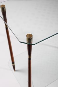 PAOLI EDOARDO : Tavolino consolle per Vis Vetraria  - Asta Asta 378 | DESIGN E ARTI DECORATIVE DEL NOVECENTO - DESIGN Online - Associazione Nazionale - Case d'Asta italiane