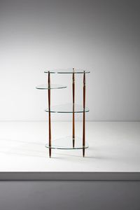 PAOLI EDOARDO - Tavolino etagere per Vis Vetraria