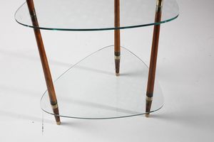 PAOLI EDOARDO : Tavolino etagere per Vis Vetraria  - Asta Asta 378 | DESIGN E ARTI DECORATIVE DEL NOVECENTO - DESIGN Online - Associazione Nazionale - Case d'Asta italiane