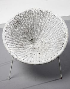 MANIFATTURA ITALIANA : Coppia di poltroncine da esterno  - Asta Asta 378 | DESIGN E ARTI DECORATIVE DEL NOVECENTO - DESIGN Online - Associazione Nazionale - Case d'Asta italiane