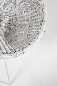 MANIFATTURA ITALIANA : Coppia di poltroncine da esterno  - Asta Asta 378 | DESIGN E ARTI DECORATIVE DEL NOVECENTO - DESIGN Online - Associazione Nazionale - Case d'Asta italiane