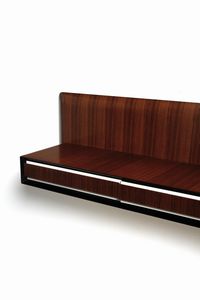 PONTI GIO (1891 - 1979) : attribuito. Consolle pensile  - Asta Asta 378 | DESIGN E ARTI DECORATIVE DEL NOVECENTO - DESIGN Online - Associazione Nazionale - Case d'Asta italiane