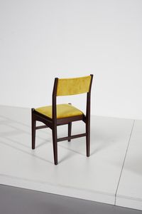 MANIFATTURA ITALIANA : Sei sedie  - Asta Asta 378 | DESIGN E ARTI DECORATIVE DEL NOVECENTO - DESIGN Online - Associazione Nazionale - Case d'Asta italiane