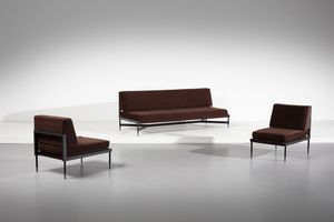 GIAMPIERO VITELLI & TITINA AMMANNATI - Divano e coppia di poltrone per Rossi di Albizzate