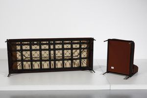 GIAMPIERO VITELLI & TITINA AMMANNATI : Divano e coppia di poltrone per Rossi di Albizzate  - Asta Asta 378 | DESIGN E ARTI DECORATIVE DEL NOVECENTO - DESIGN Online - Associazione Nazionale - Case d'Asta italiane