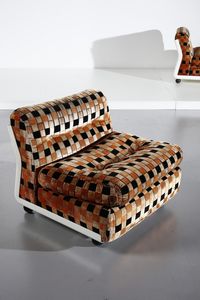 BELLINI MARIO (n. 1935) : Quattro poltrone Amanta per Bellini  - Asta Asta 378 | DESIGN E ARTI DECORATIVE DEL NOVECENTO - DESIGN Online - Associazione Nazionale - Case d'Asta italiane