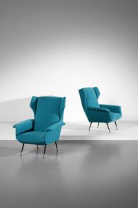 MANIFATTURA ITALIANA - Coppia di poltrone