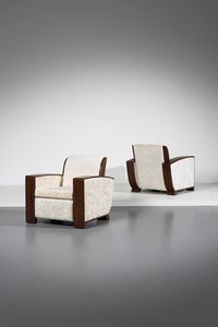 MANIFATTURA ITALIANA - Coppie di poltrone Art D�co